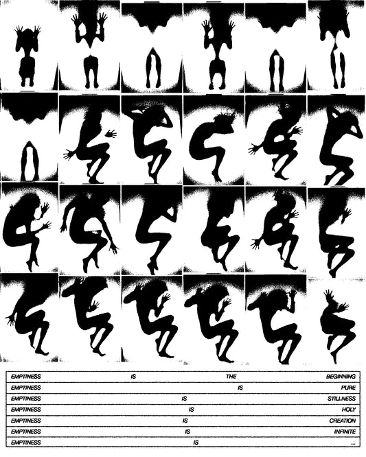 POSTER "EMPTINESS IS..."