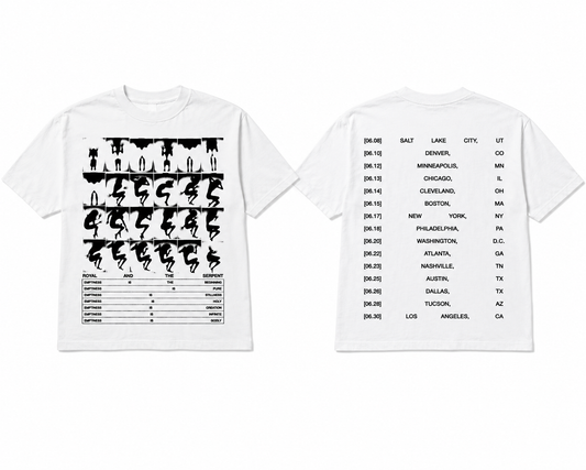 "EMPTINESS IS..." TOUR T-SHIRT